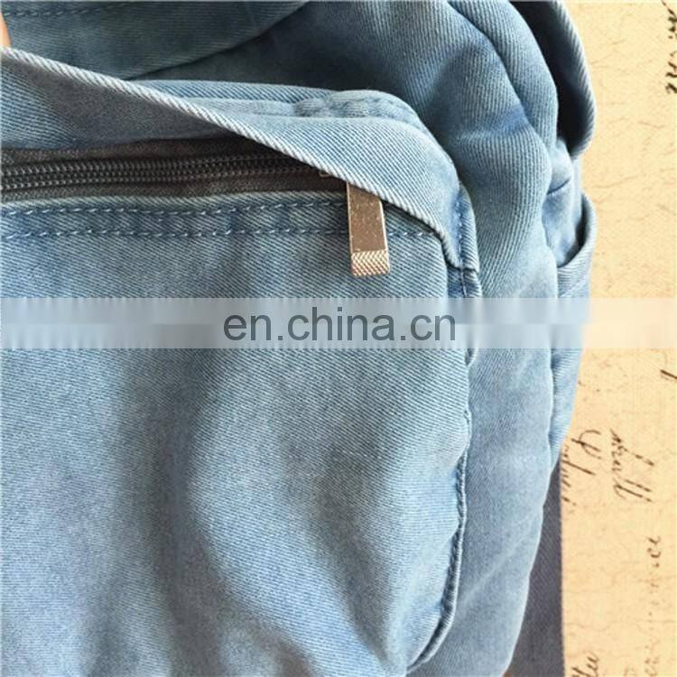 Women Denim Fashion School Backpack Outdoor Travel Backpack