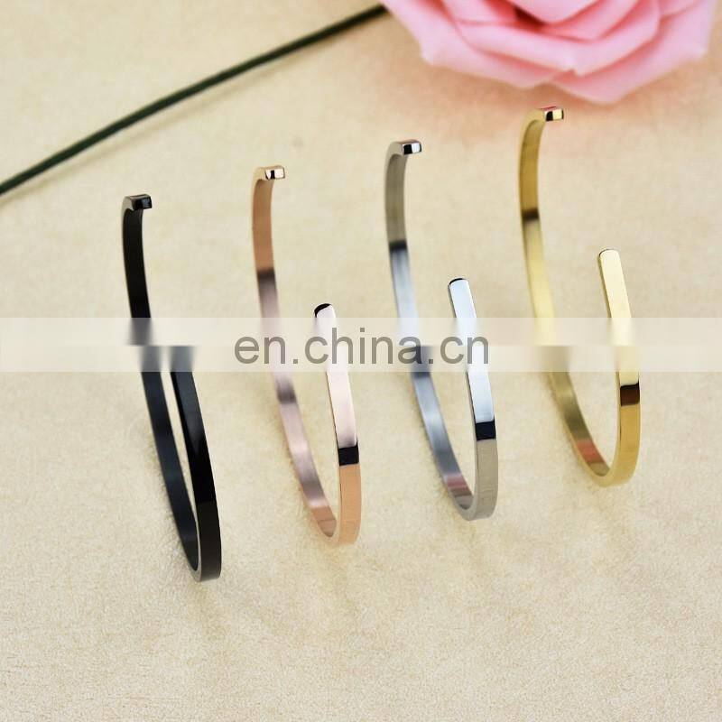 Couple bracelet creative inspired stainless steel jewelry