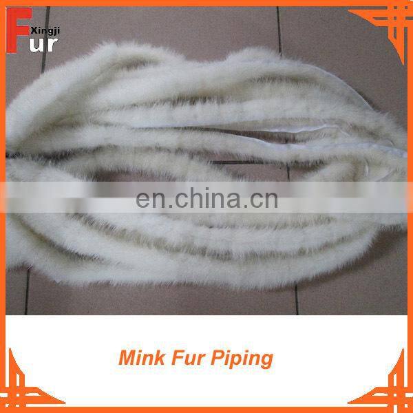 Mink Fur Piping by real mink tails