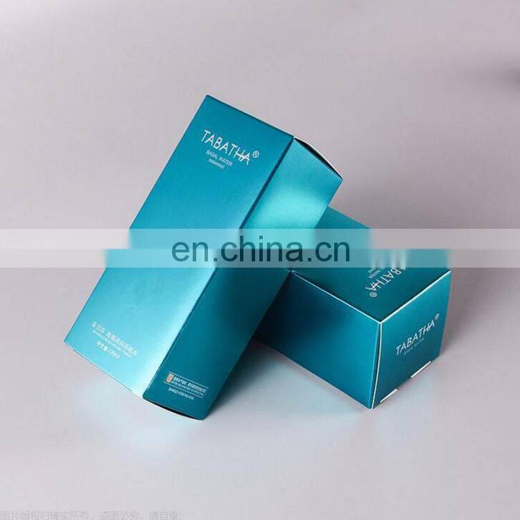 Hot Sale High Quality Matte Laminated Pantone Color Carton Box cream Package Box