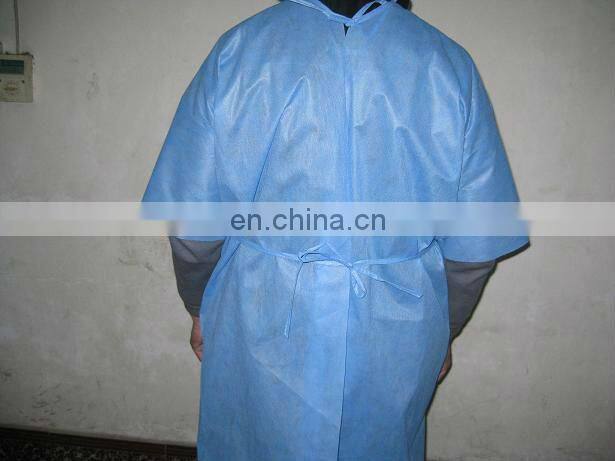 SMS patient gown,child patient gown,disposable patient gown