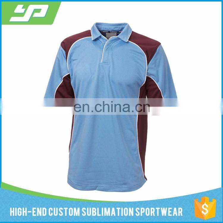 Heat transfer full sublimation dry fit custom new model cricket jersey