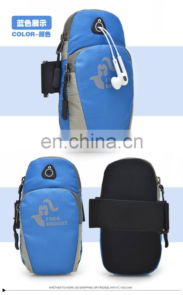 Mini Outdoor Cycling Sports Running Camping Wrist Pouch Mobile Phone Arm Bag Key Money arm bag