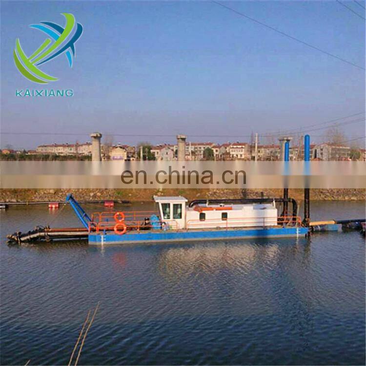 Customized capacity dismantable river desilting dredger