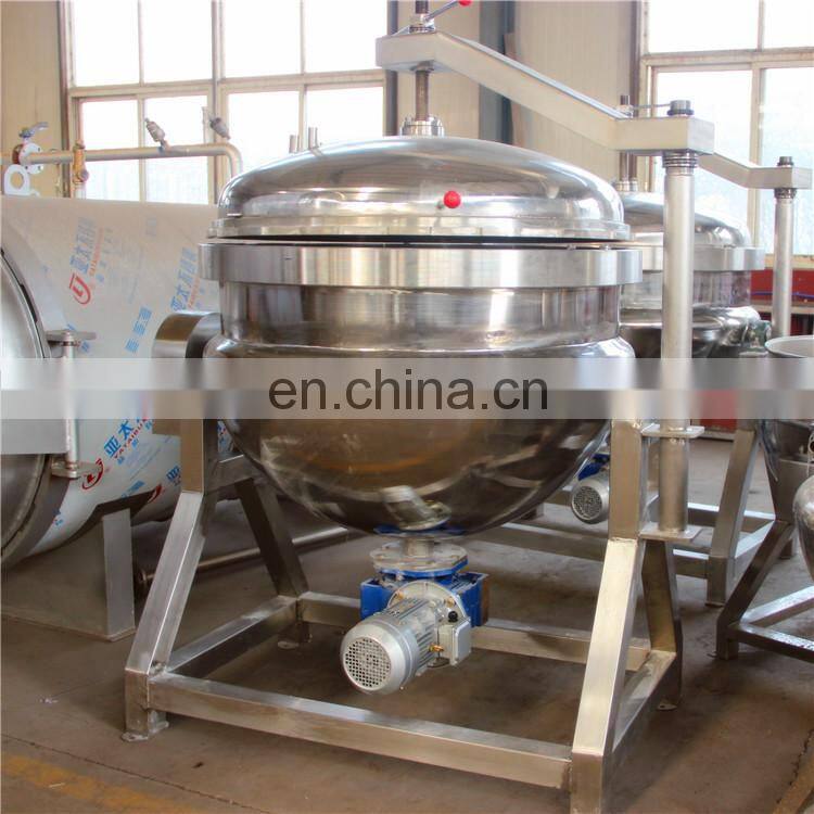 Stable quality high pressure electric industrial cooking pot stainless steel