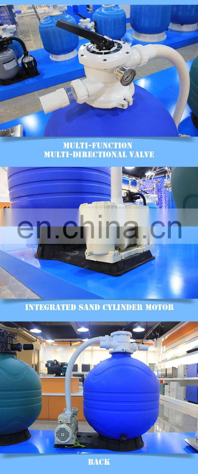 650mm Activated Carbon Filter With Pump Water Filter Swimming Pool Plastic Filter