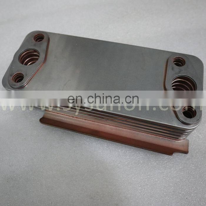 China supplier construction machinery diesel engine parts cooling system ISF2.8 ISF3.8 oil cooler oil 4990291