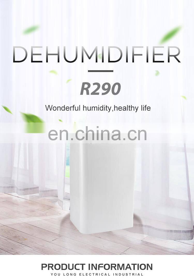 Newest popularity Guangdong simple design dehumidifier auto defrost drain system