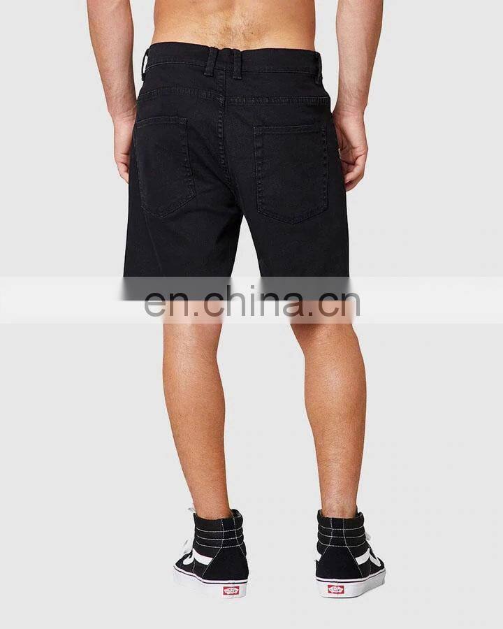 DiZNEW New arrival skinny shorts ripped short jeans men