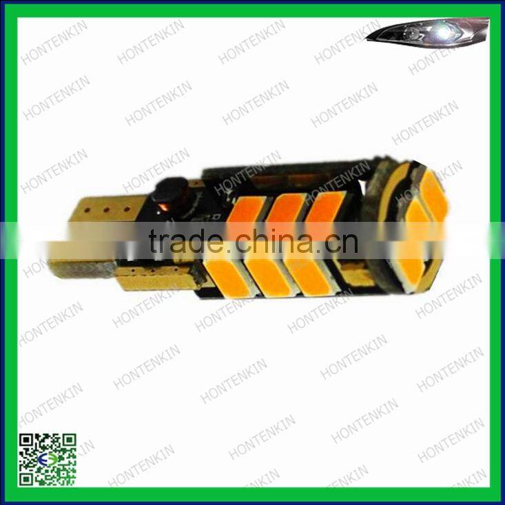 White Car t10 5730 15smd Tail Turn Signal 3w LED Bulb Lamp Light