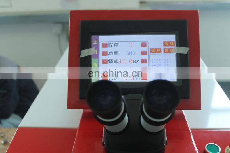 YAG Industry Laser Welding Machine for Gold Silver Metal Jewelry for Goldsmith