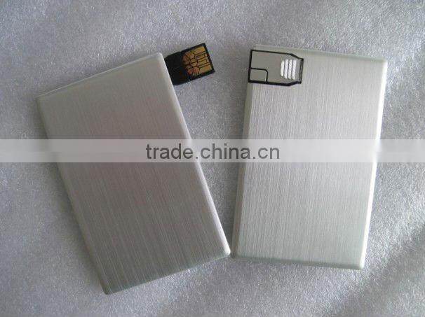 OEM custom logo credit card usb , promotional gifts usb card , usb business card 1gb-16gb