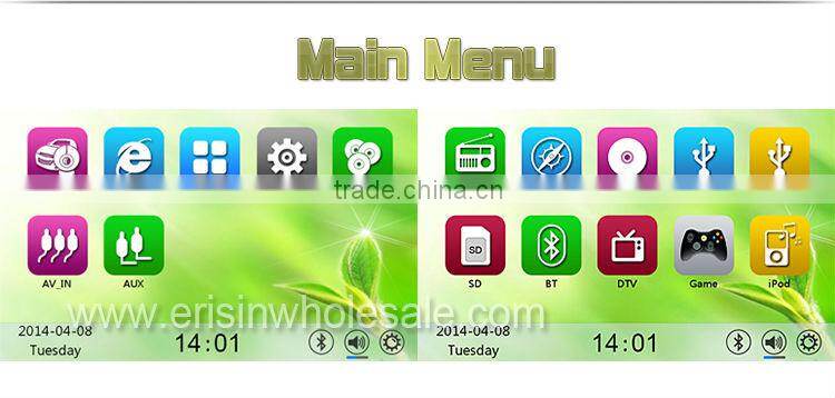 Erisin ES7691M 7 inch 2 Din Car Audio DVD with GPS 3G Radio