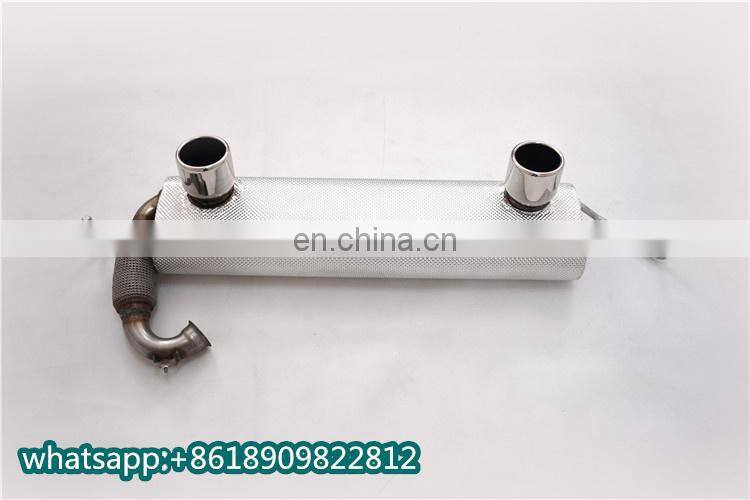 Smart body kit fit for Smart b style body kit front lip side skirt rear diffuser spoiler and exhaust auto upgrad body kit