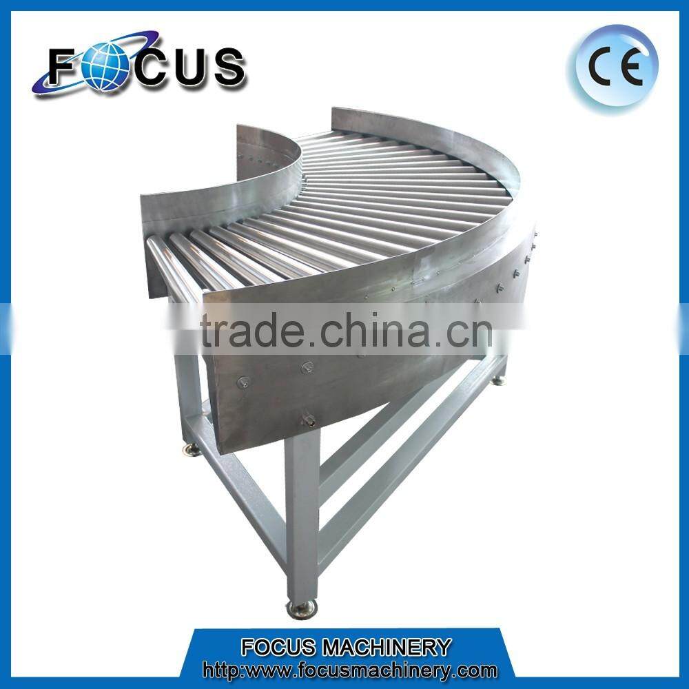 Stainless steel horizontal roller conveyor price