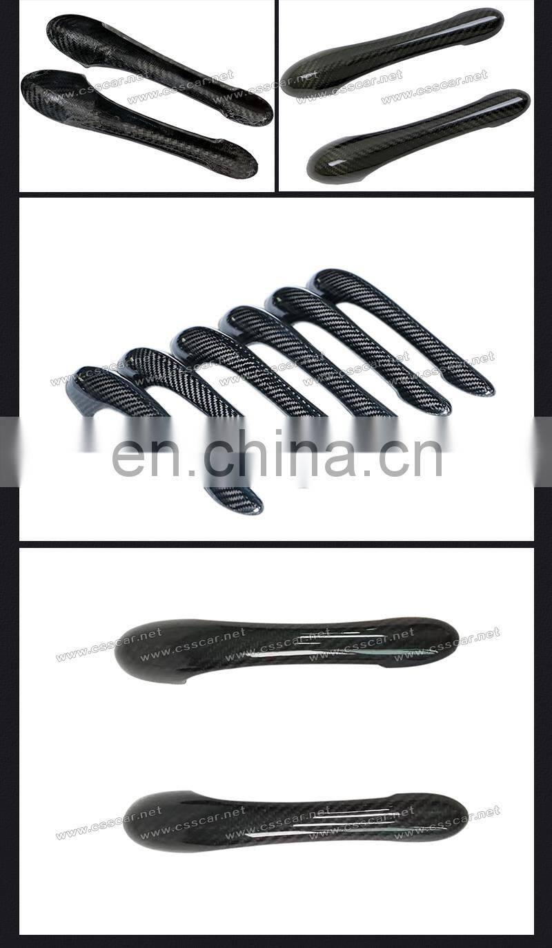 Carbon Fiber Car Accessories Door Handle For Maser GT GTS GC Car Parts