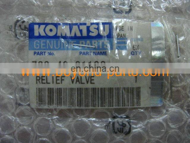 PC200-6 excavator relief valve 723-40-91102