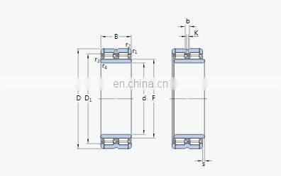 Double row cylindrical roller bearings NNC4832CV NNC 4832 CV