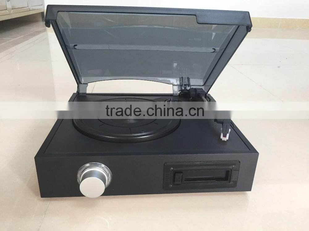DS-2011 Cassette turntable player, records and tapes, 3-speed turntable