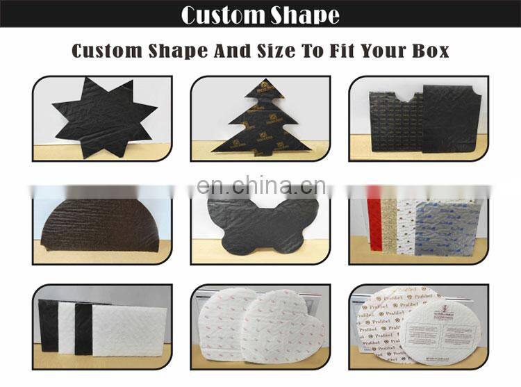 Custom food chocolate candy paper cushion cushioning pad