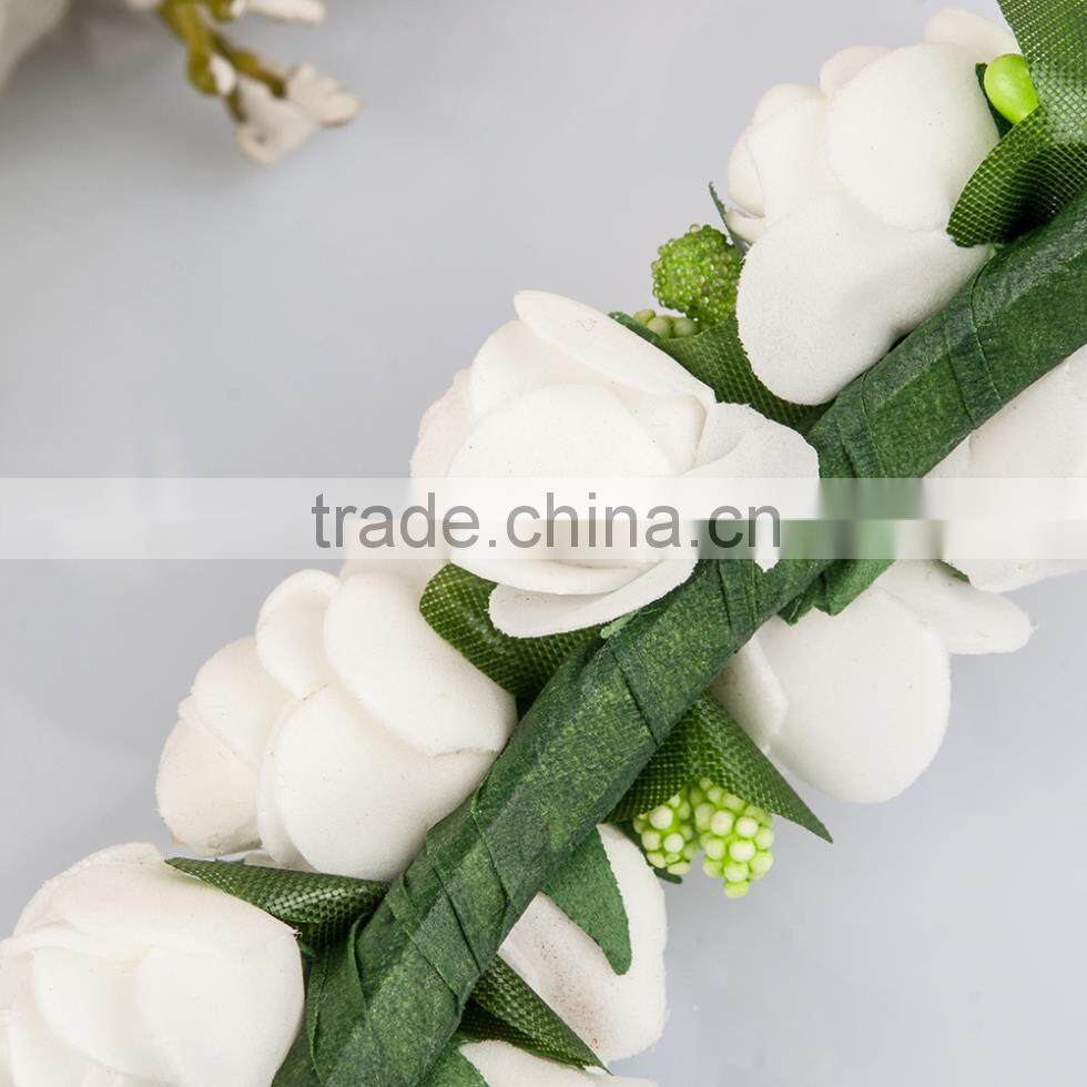 Wholesale Alibaba Wedding Decorate Flower Headband,Floral Bridal Wreath