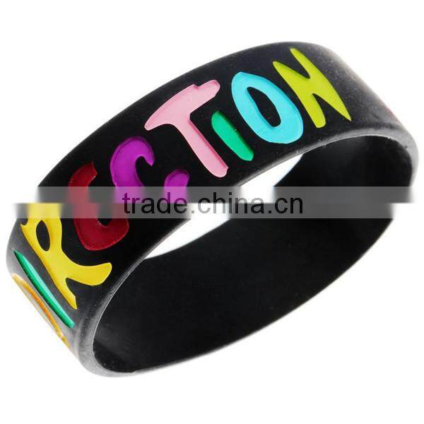 Custom design Cool Men's Silicone Bracelet