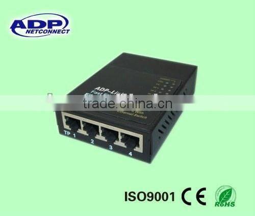 factory price with hard quality single mode fiber media converter