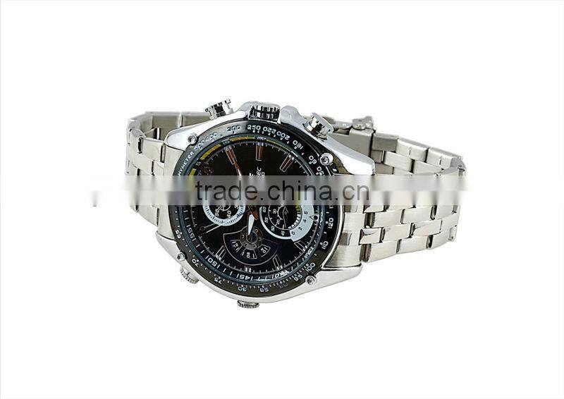 Cheapest DVR hidden 4GB watch Camera 2560*1920 MINI DV DVR night vision camera watch 908-W