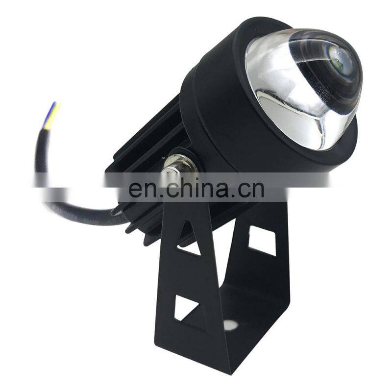 Outdoor ip66 Building Spotlight Long Range Small Angle Projection Lamp Dimmable RGB Flood Lights Narrow Beam