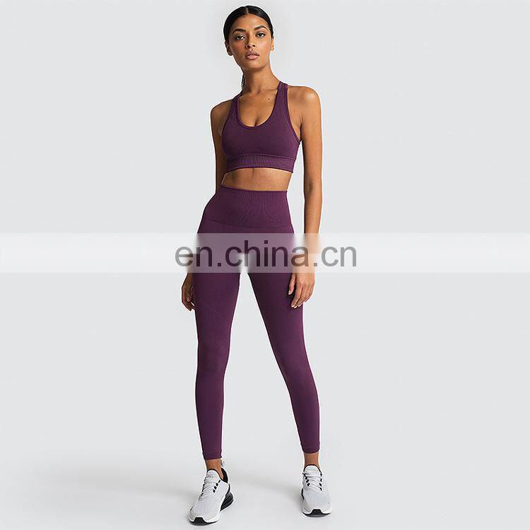 Yoga Bra Set 2021 Winter New Jumpsuit Women Fitness & Yoga Wear Zipper Yoga Set