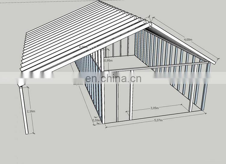 Steel structure poultry farm house design for Pakistan