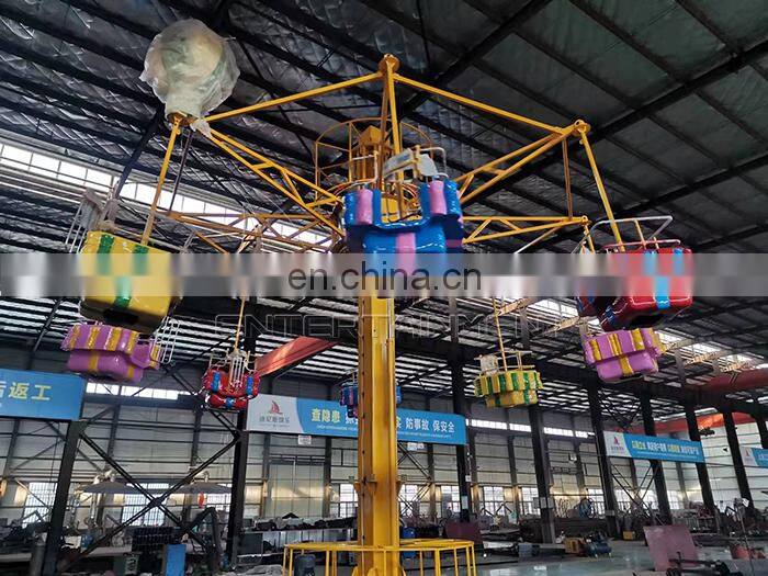 Park thrilling equipment crazy rotating samba balloons tower ride for sale