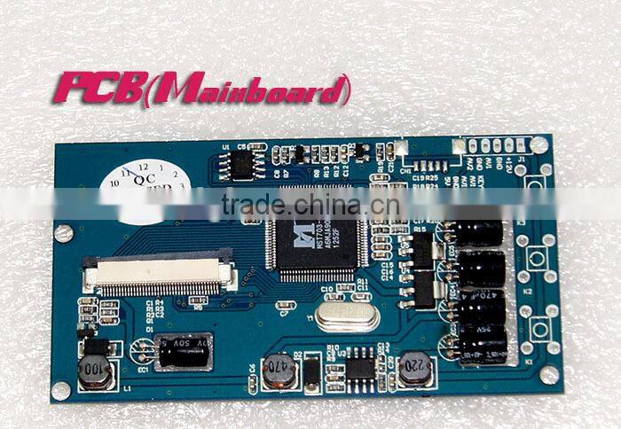 4.3 inch stand alone monitor,car rear view monitor