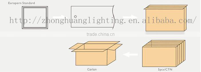 2016 led flat panel lighting 600*300 24W