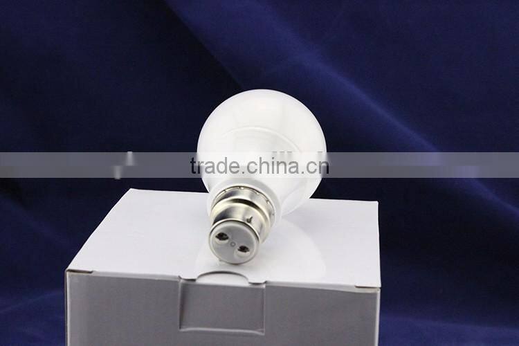 Led bulb 5w, plastic housing 5w led bulb, 180 degree beam angle E27 led bulb