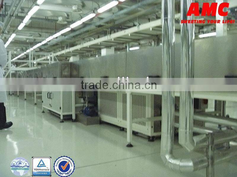 black chocolate cooling tunnel machine