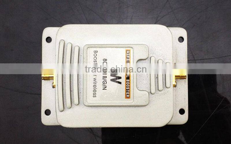 China factory price wireless extender, 2.4g 5w indoor 2 km cover range wifi signal booster