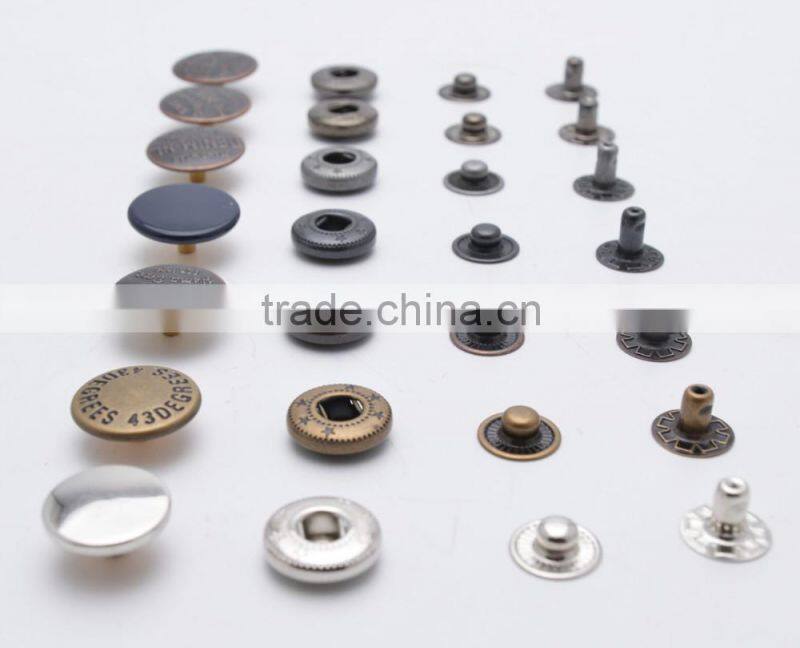 China Supplier Sterling Silver Suit Black Coat Buttons