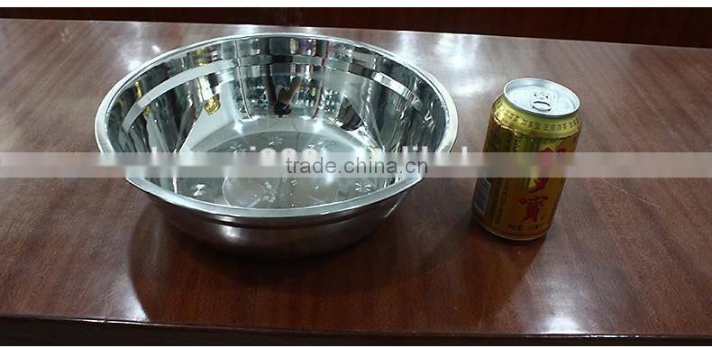 non magnetic deep soup bowl/ stainless steel kids bowl/ salad bowls