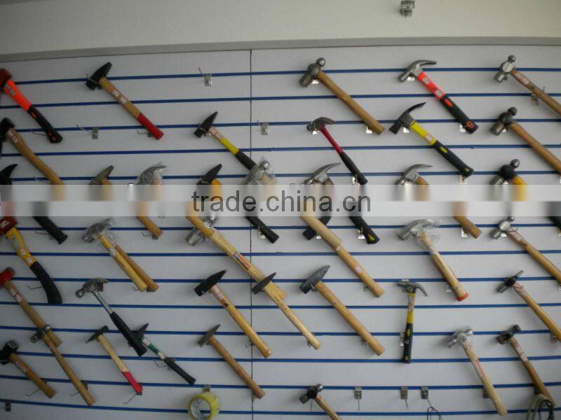 AMERICAN TYPE STONING HAMMER WITH WOODEN HANDLE