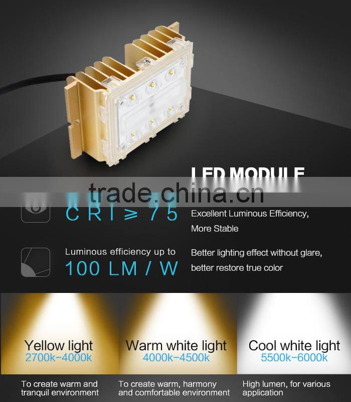 High brightness IP67 led module for street light 15W