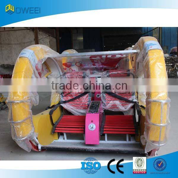 double roller amusement 360 Degree Leswing Car For Amusement Park machine suppliers
