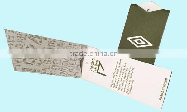 garment swing tag ,clothing swing tag , black cardboard swing tag