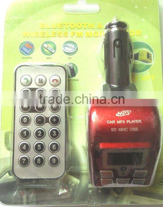 Bluetooth FM Modulator Car MP3