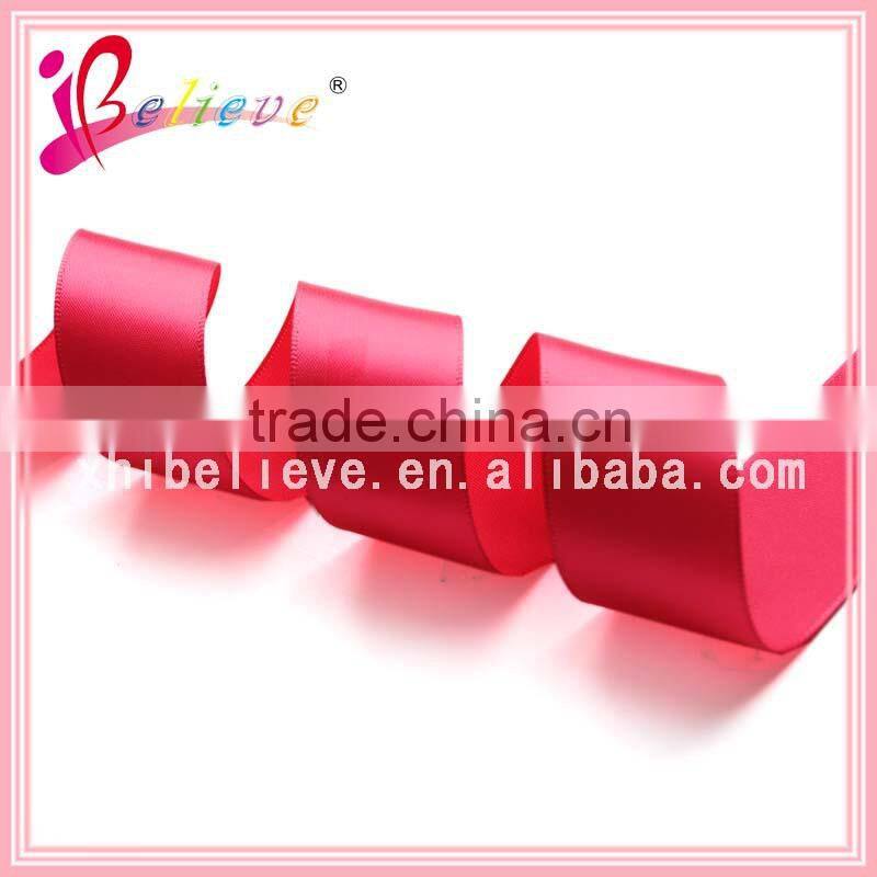 Yiwu market high quality polyester satin ribbon, ribbon and bows jewelry