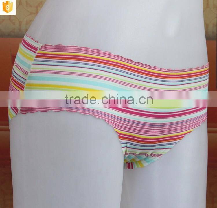 Women Underwear, Sexy Laser Cut Panty, Rainbow Underwear