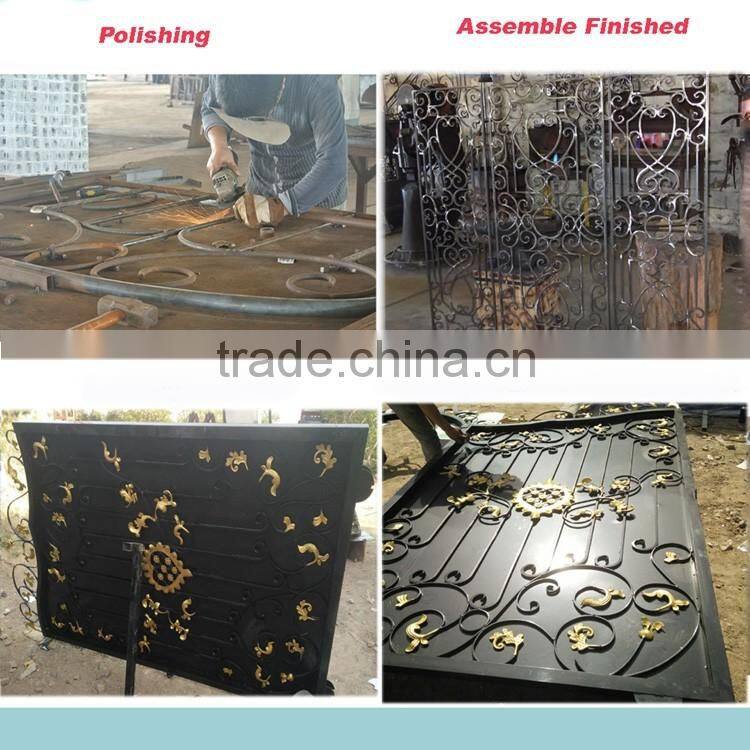 Decorative Simple Iron Pipe Fence For Sale