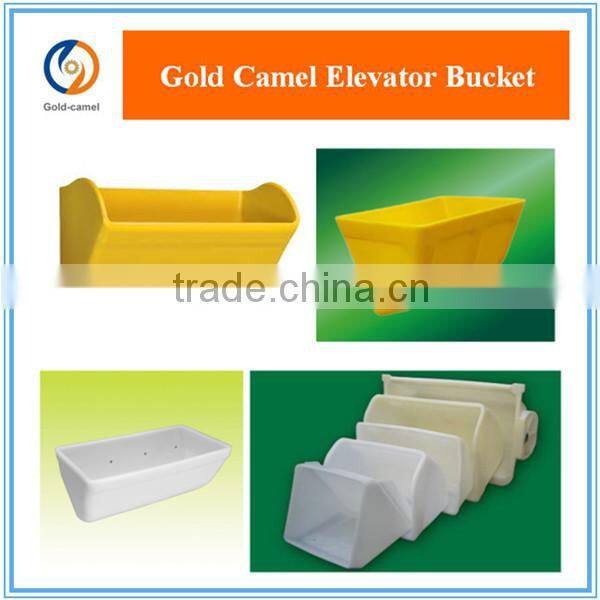HDPE/Nylon/Stainless Steel Elevator Buckets For Agricultural Material Handling Elevator System