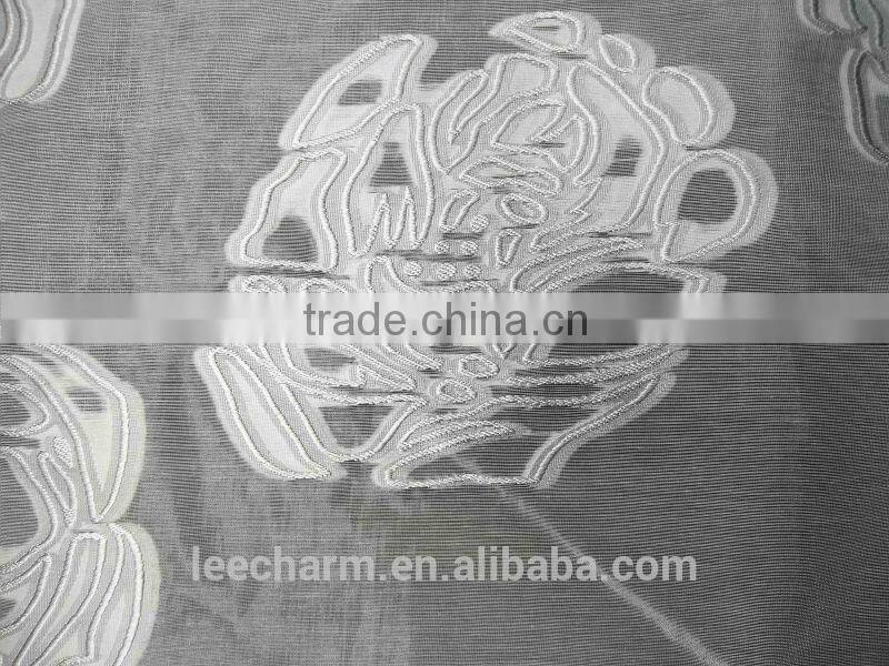 New Product Special Organza Jacquard Curtain Fabric