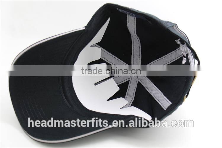 Custom Baseball Cap From China unstructured embroidery 6 panel unstructured baseball cap